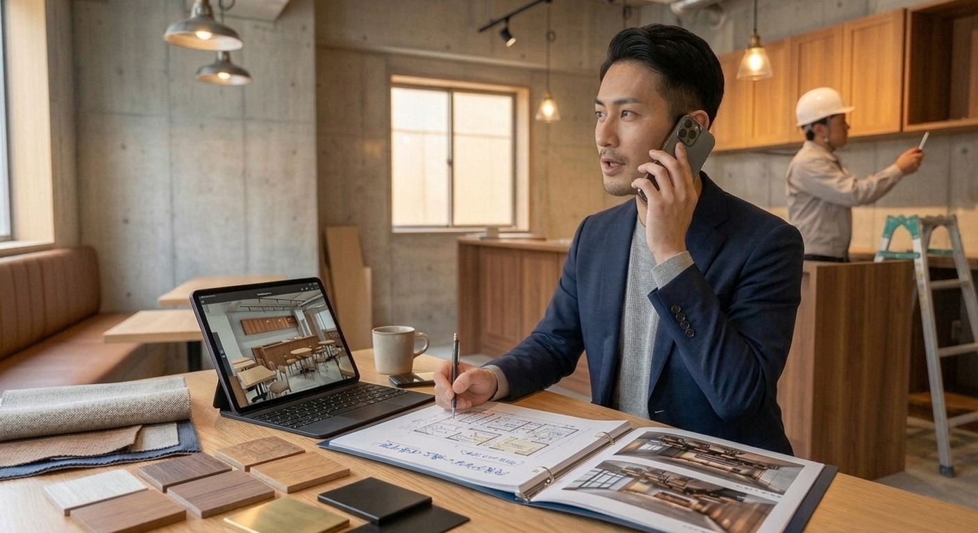 内装デザイン・施工手配