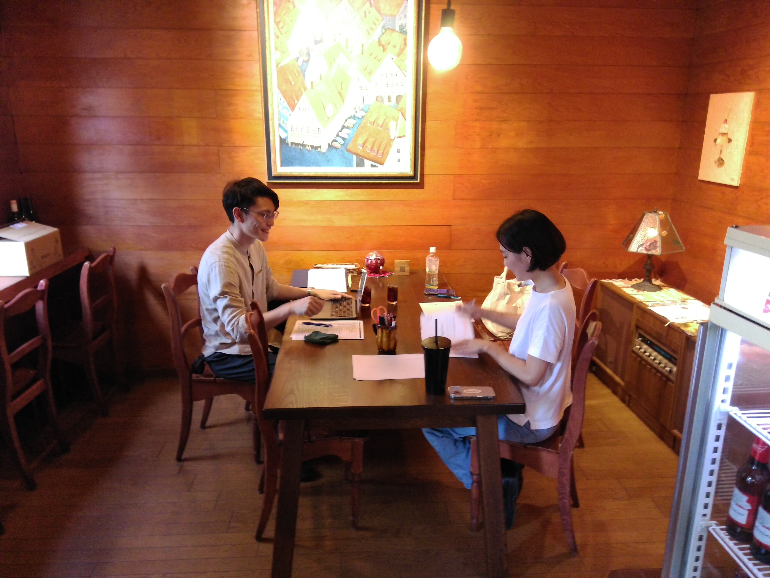 専門家派遣　喫茶ジェミニ様
